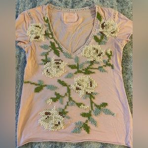 Joystick by Johnny Was embroidered t shirt